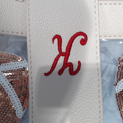 BLOOPER BAG: Monogrammed Clear Stadium Approved Tote