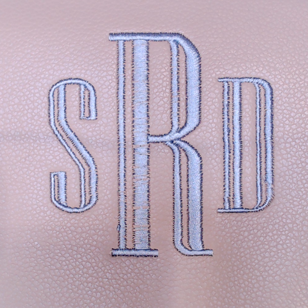 BLOOPER BAG: Monogrammed Backpack Purse