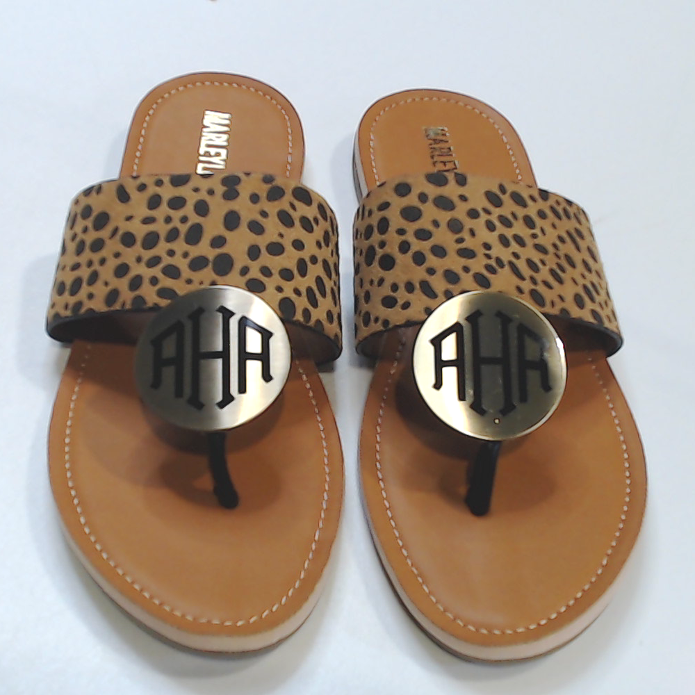 BLOOPER KIDS: Monogrammed Youth Sandals