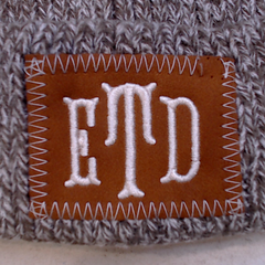 BLOOPER ACCESSORY: Monogrammed Beanie