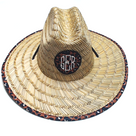 BLOOPER ACCESSORY: Monogrammed Straw Hat