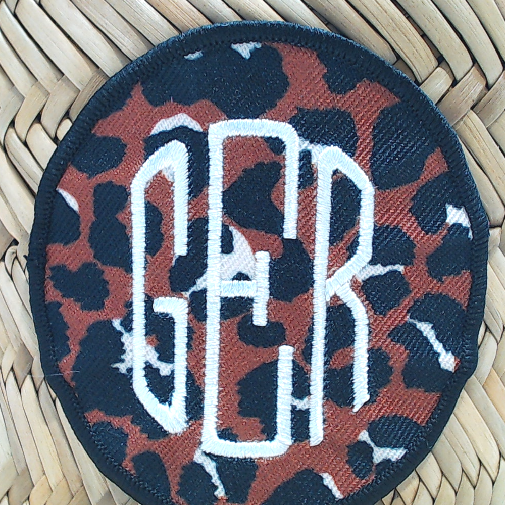 BLOOPER ACCESSORY: Monogrammed Straw Hat