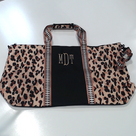 BLOOPER BAG: Monogrammed Weekend Bag