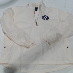 BLOOPER CLOTHING: Monogrammed Windbreaker Pullover