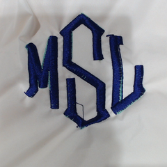 BLOOPER CLOTHING: Monogrammed Windbreaker Pullover
