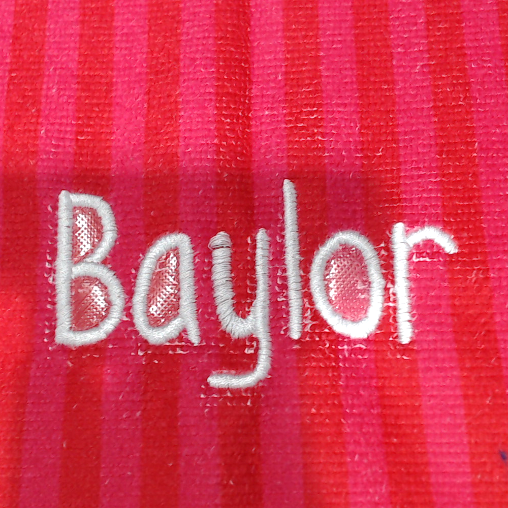 BLOOPER KIDS: Monogrammed Kids Beach Towel