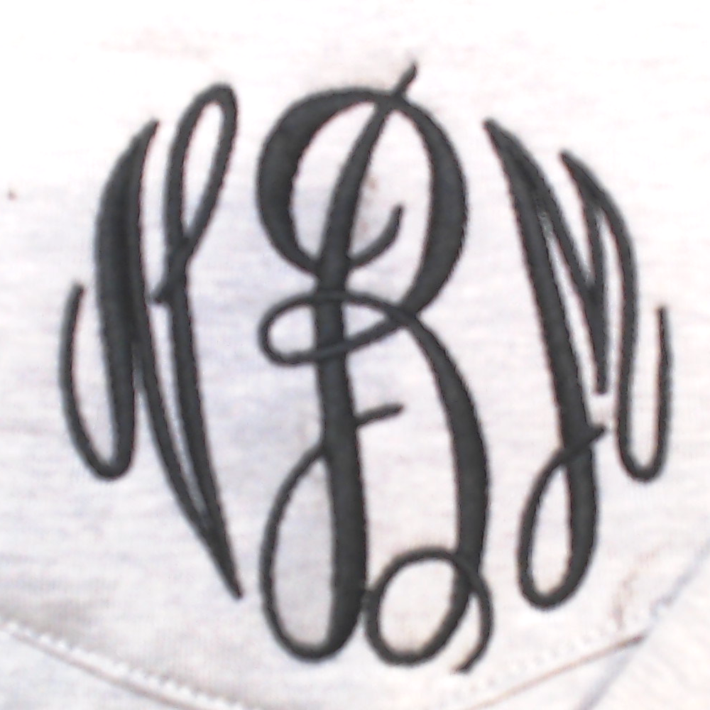 BLOOPER CLOTHING: Monogrammed Crewneck Sweatshirt
