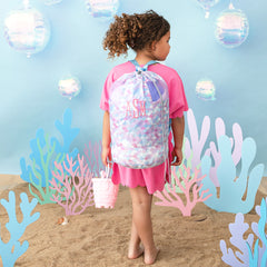 mermaid magic kids beach backpack bag on aubri