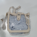 BLOOPER BAG: Monogrammed Clear Stadium Approved Tote