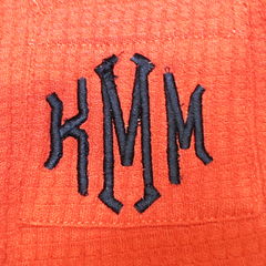 BLOOPER KIDS: Monogrammed Kids Waffle Dress