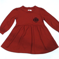 BLOOPER KIDS: Monogrammed Kids Waffle Dress