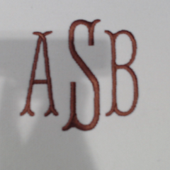 BLOOPER BAG: Monogrammed Tote Bag