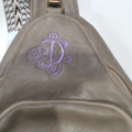 BLOOPER ACCESSORY: Monogrammed Sling Purse