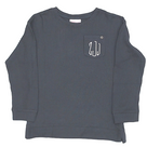 BLOOPER KIDS: Monogrammed Kids Waffle Crewneck Sweatshirt