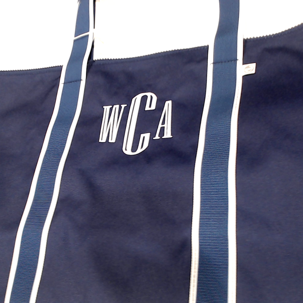 BLOOPER BAG: Monogrammed Kids Weekend Bag