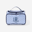 Monogrammed Carry All Toiletry Case | Blue Shells