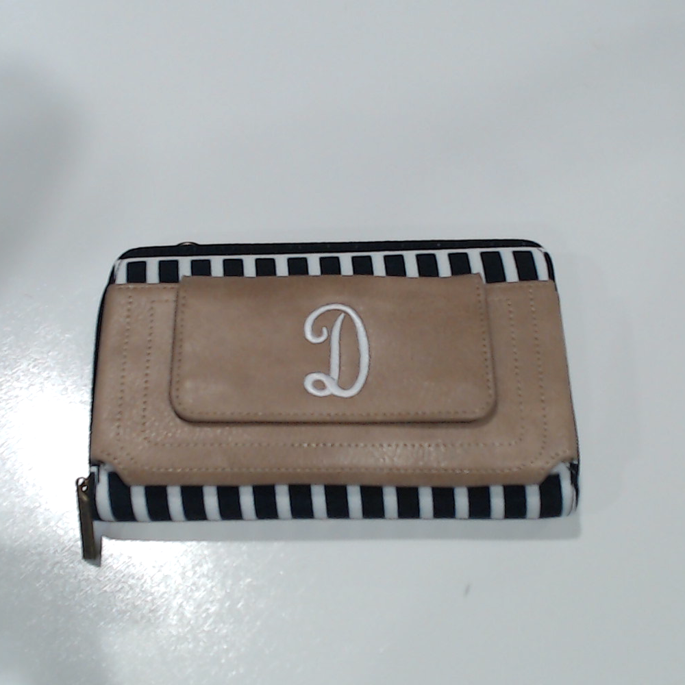 BLOOPER ACCESSORY: Monogrammed Phone Wallet Wristlet