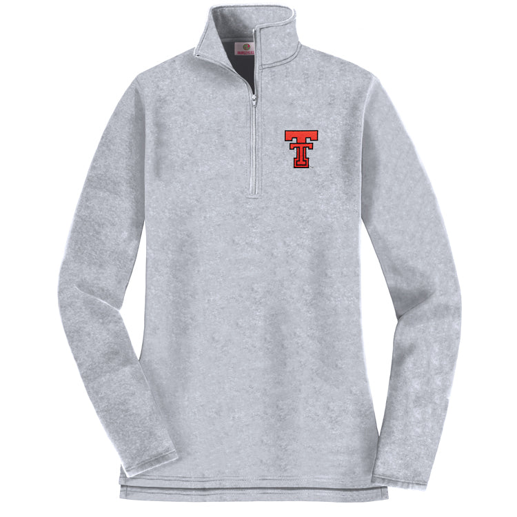gray texas tech pullover sweatshirt