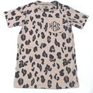 BLOOPER KIDS: Monogrammed Kids T-Shirt Dress