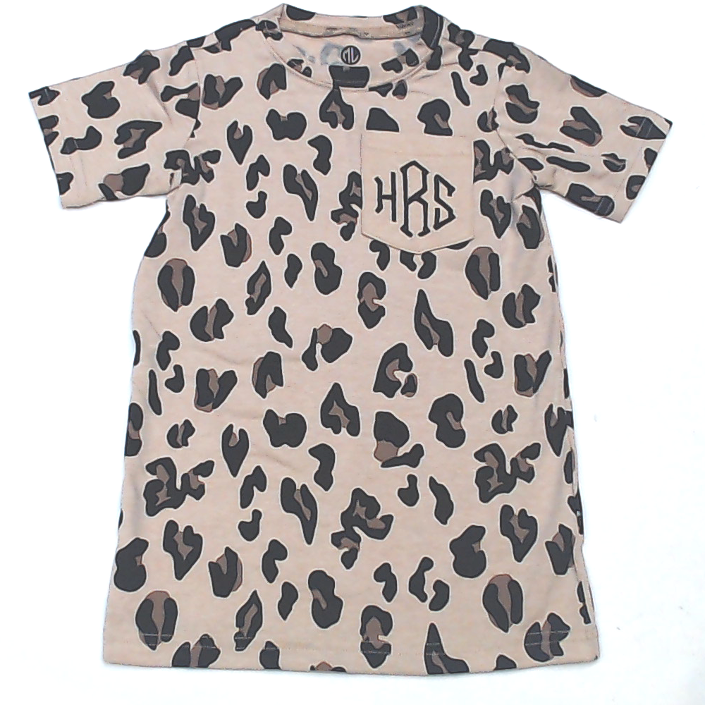 BLOOPER KIDS: Monogrammed Kids T-Shirt Dress