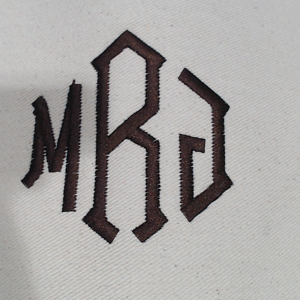 BLOOPER BAG: Monogrammed Vintage Weekender