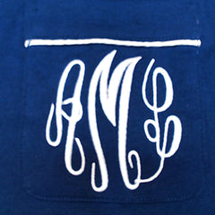 BLOOPER CLOTHING: Monogrammed Classic Sleep Shirt