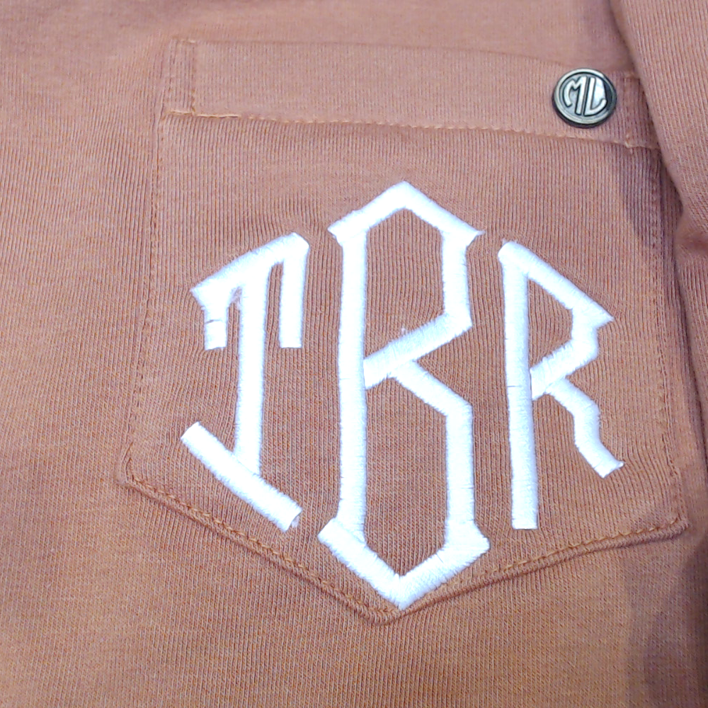 BLOOPER CLOTHING: Monogrammed Thankful Sweatshirt