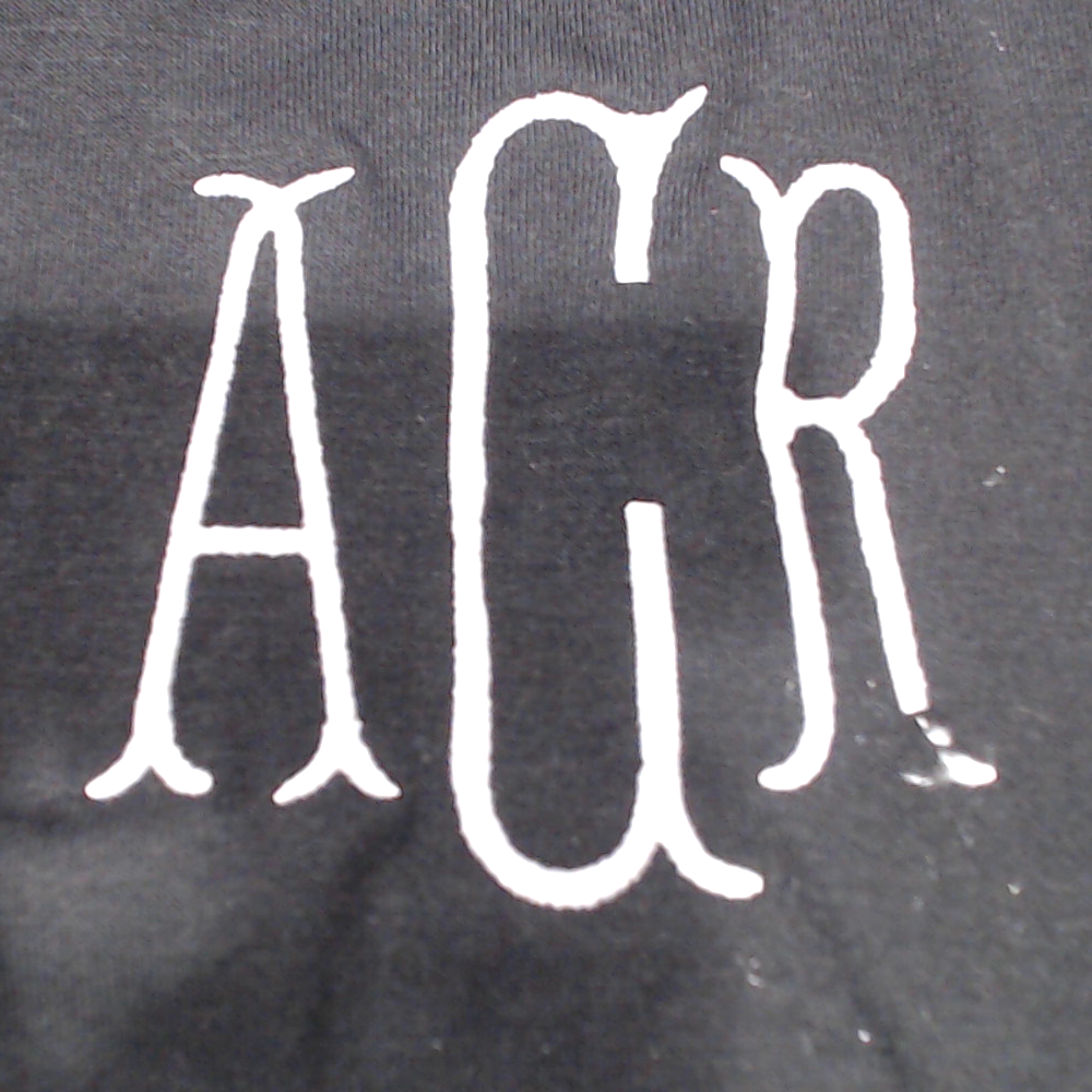 BLOOPER CLOTHING: Monogrammed Peplum Top