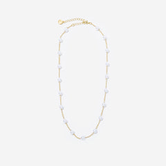 pearl station necklace