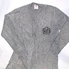 BLOOPER CLOTHING: Monogrammed Cardigan