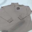BLOOPER CLOTHING: Monogrammed Quarter Zip Sweatshirt