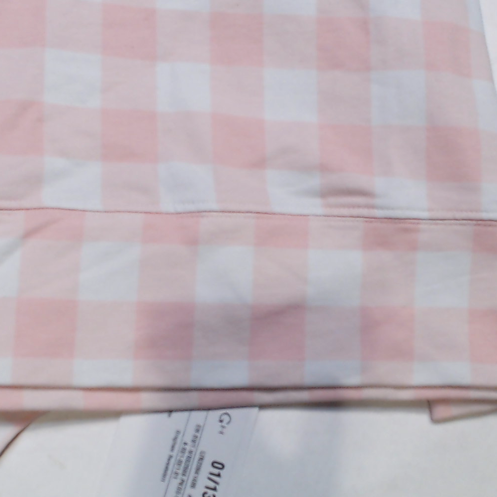 BLOOPER CLOTHING: Monogrammed Gingham Sweatshirt