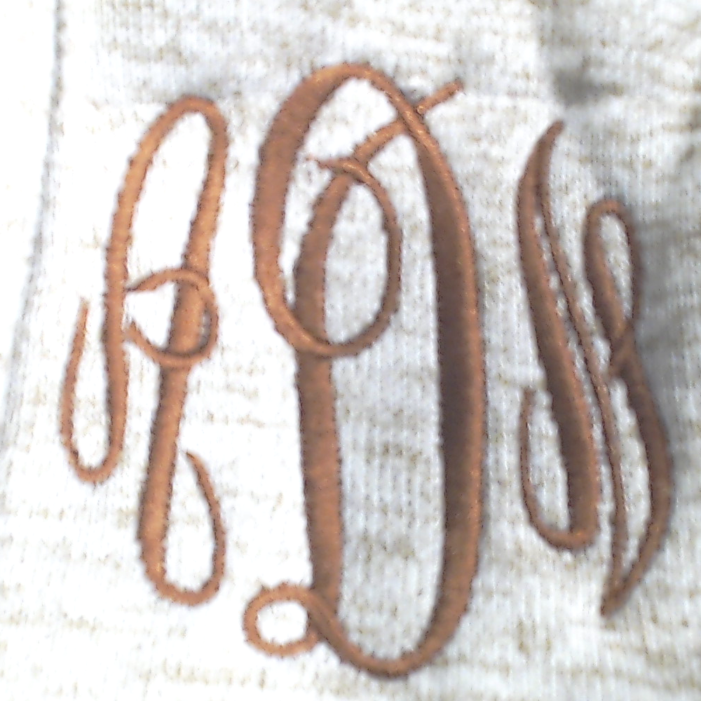 BLOOPER CLOTHING: Monogrammed Heathered Quilted Vest