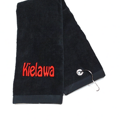BLOOPER ACCESSORY: Monogrammed Golf Towel