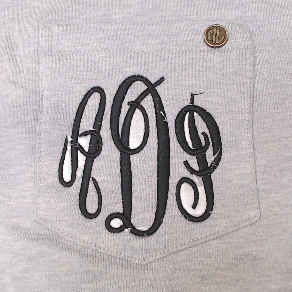BLOOPER CLOTHING: Monogrammed Crewneck Sweatshirt