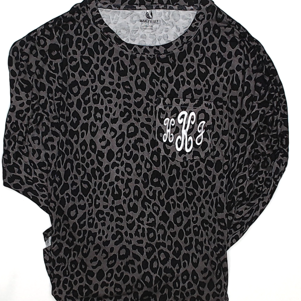 BLOOPER CLOTHING: Monogrammed Tunic Shirt
