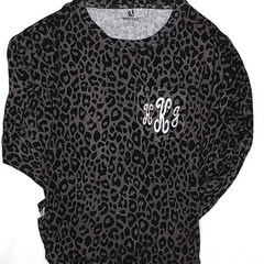 BLOOPER CLOTHING: Monogrammed Tunic Shirt