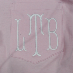 BLOOPER KIDS: Monogrammed Long Sleeve Shirt