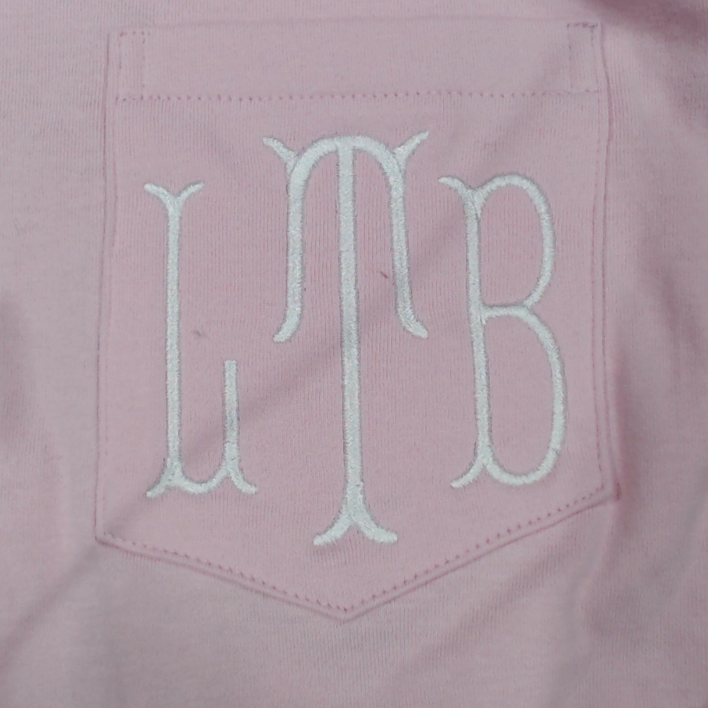 BLOOPER KIDS: Monogrammed Long Sleeve Shirt