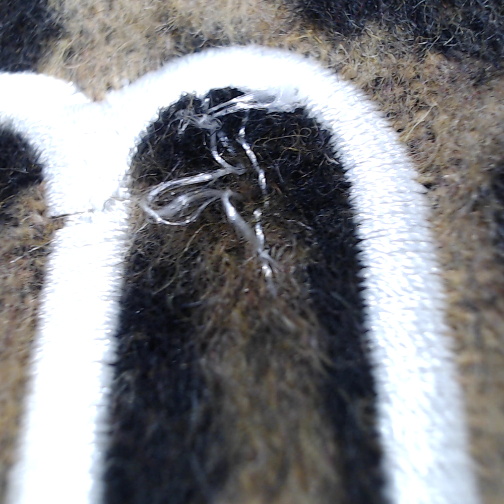 BLOOPER CLOTHING: Monogrammed Fuzzy Shacket