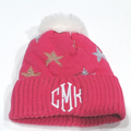 BLOOPER ACCESSORY: Monogrammed Pom Pom Beanie