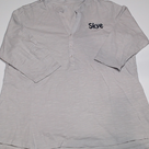 BLOOPER CLOTHING: Monogrammed Henley