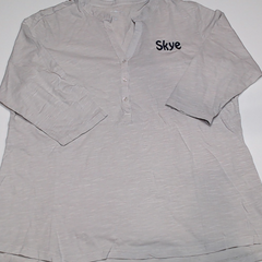 BLOOPER CLOTHING: Monogrammed Henley