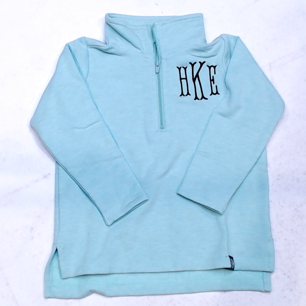 BLOOPER KIDS: Monogrammed Kids Pullover Sweatshirt