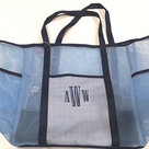 BLOOPER BAG: Monogrammed Mesh Tote