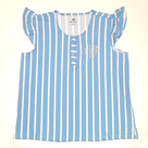 BLOOPER CLOTHING: Monogrammed Ruffle Top