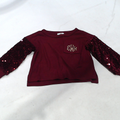 BLOOPER KIDS: Monogrammed Kids Sequin Sweatshirt