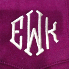BLOOPER KIDS: Monogrammed Kids Sequin Sweatshirt
