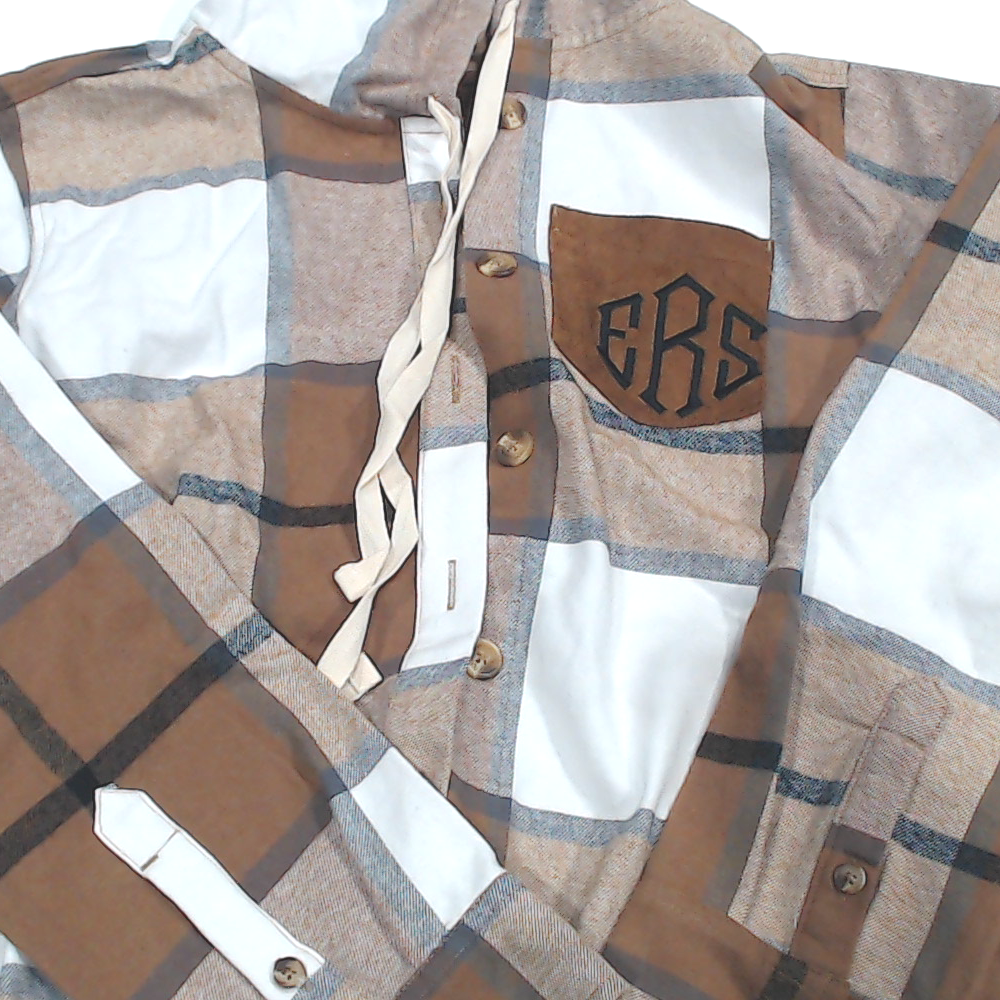 BLOOPER CLOTHING: Monogrammed Shacket