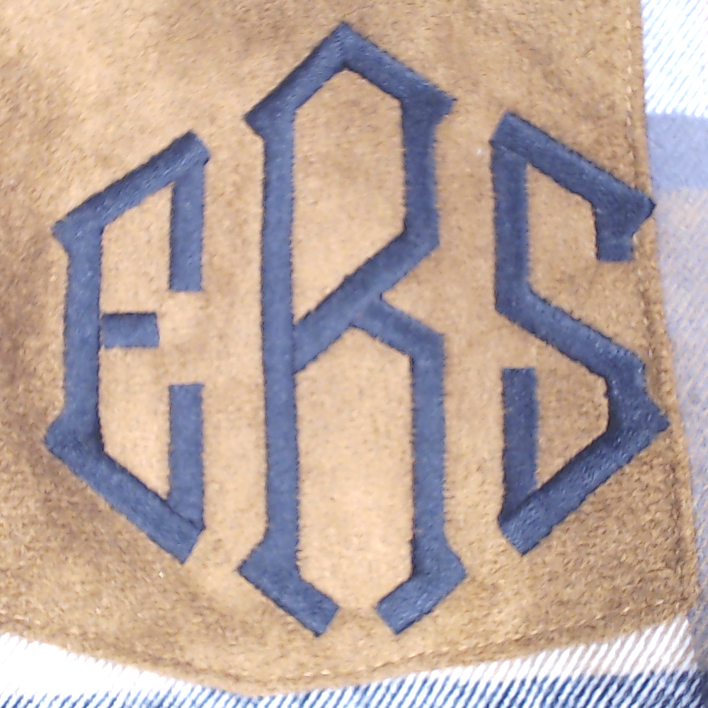BLOOPER CLOTHING: Monogrammed Shacket